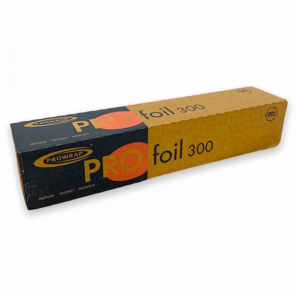 FLRL6709SINGLE - QUALITY PROFESSIONAL ALUMINIUM FOIL ON A ROLL 300MM X 75M X 1
